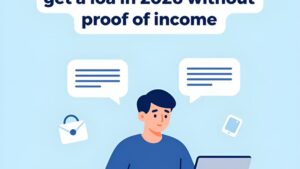 Студент с ноутбуком и смартфоном получает онлайн-займ без справки о доходах в Взять Микрозайм